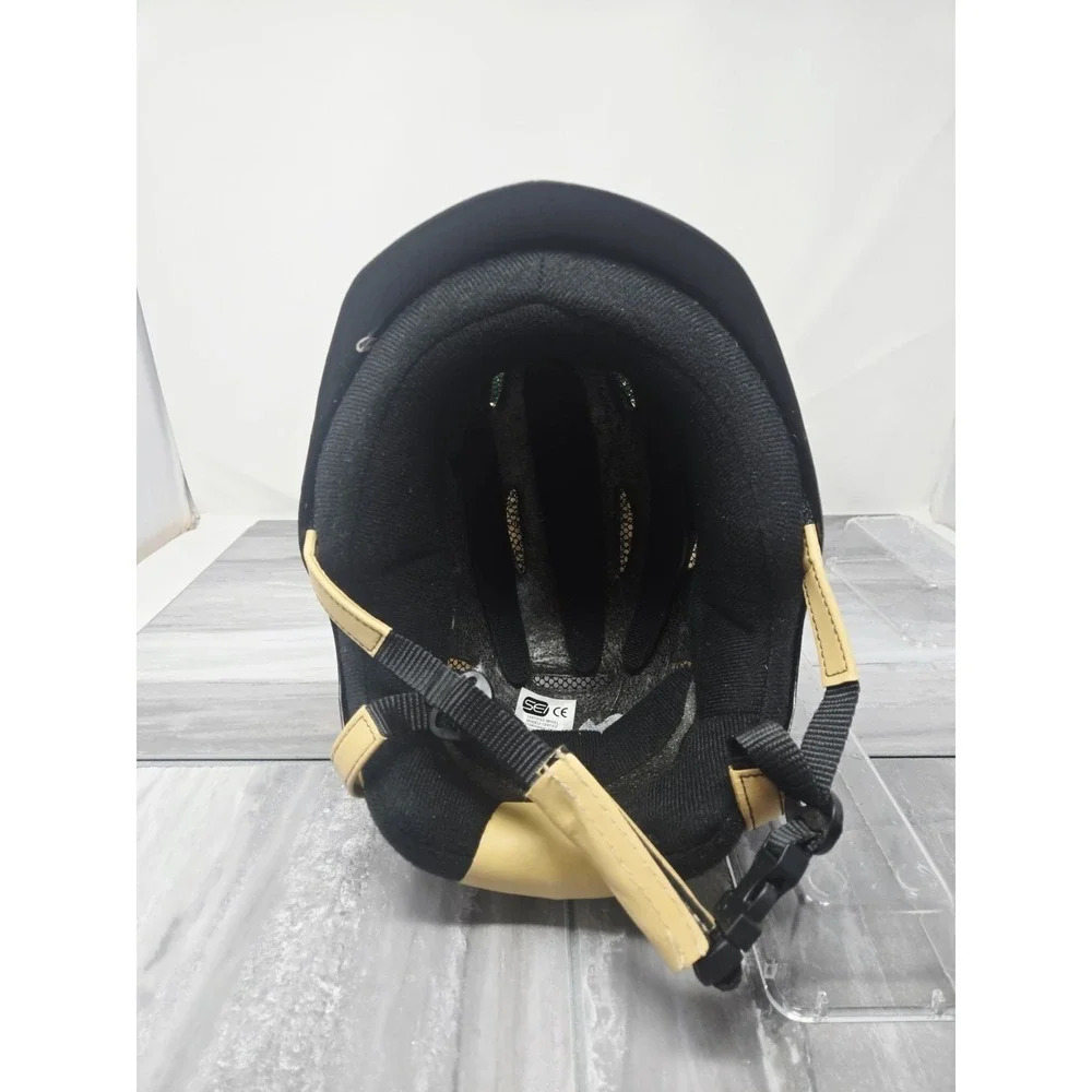 Tipperary Sportage Equestrian Horse Riding Helmet Black Vented Visor Small 7777